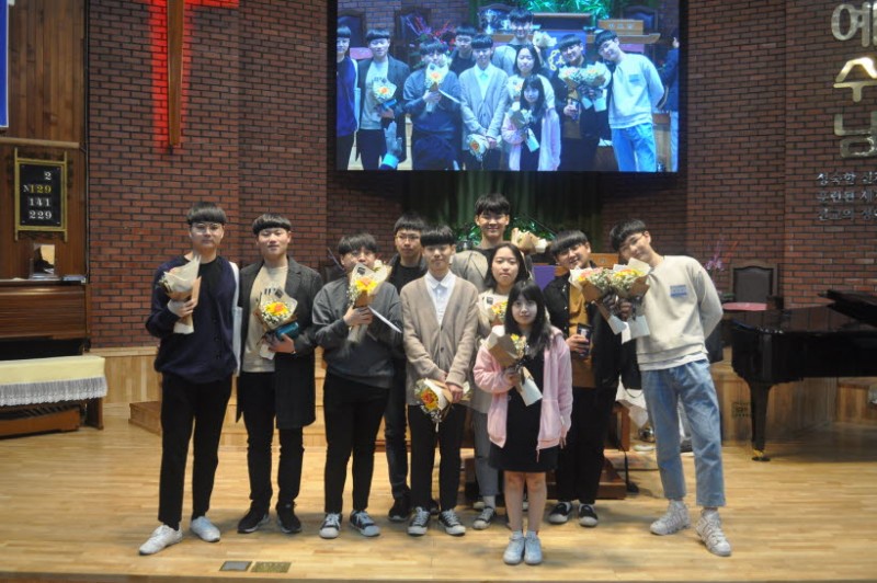 세례, 입교자 기념사진